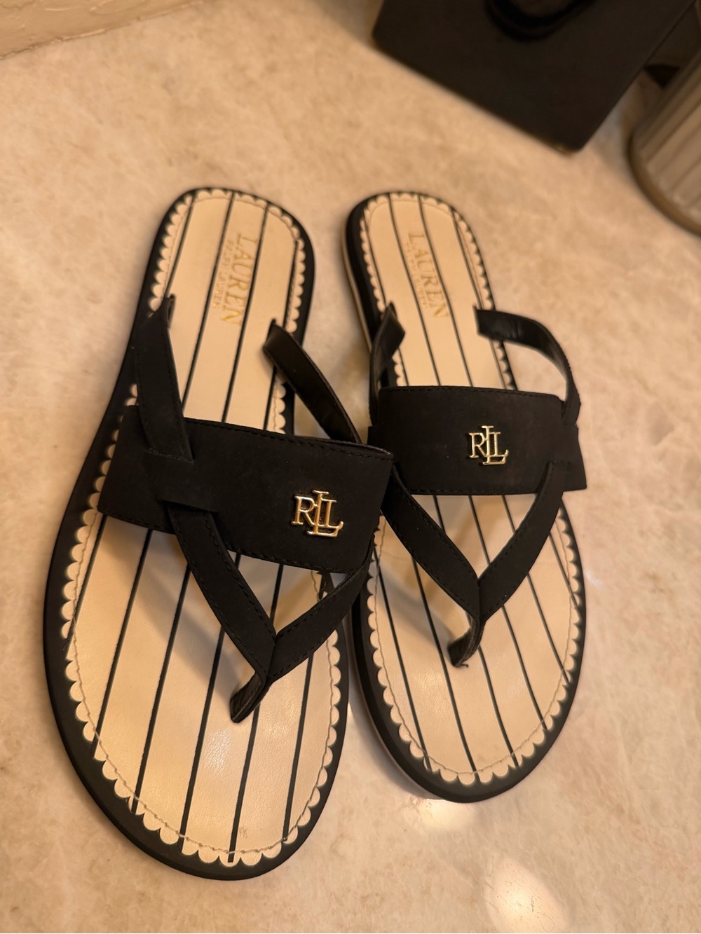 Lauren Ralph Lauren Rosalind sandals Sz 10